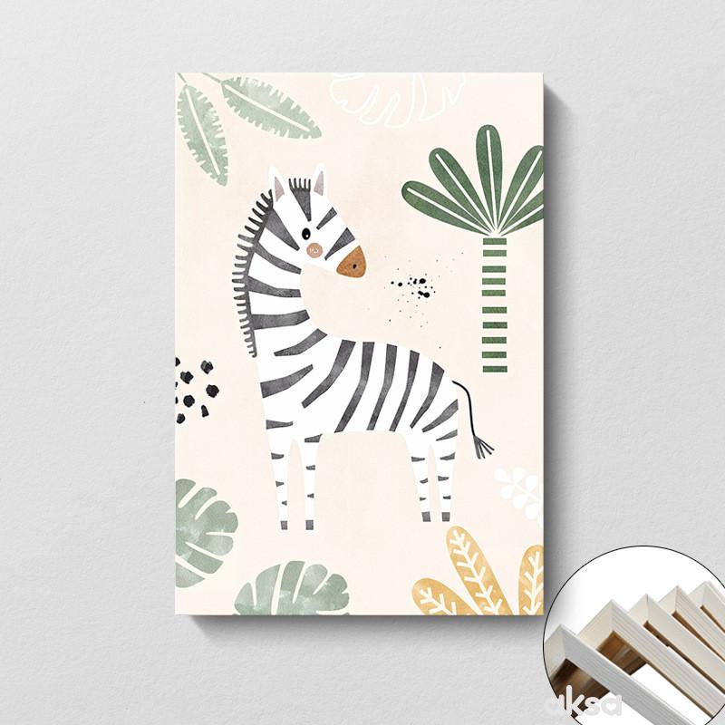 Cute&Cool HOME Slika za zid, zebra 
