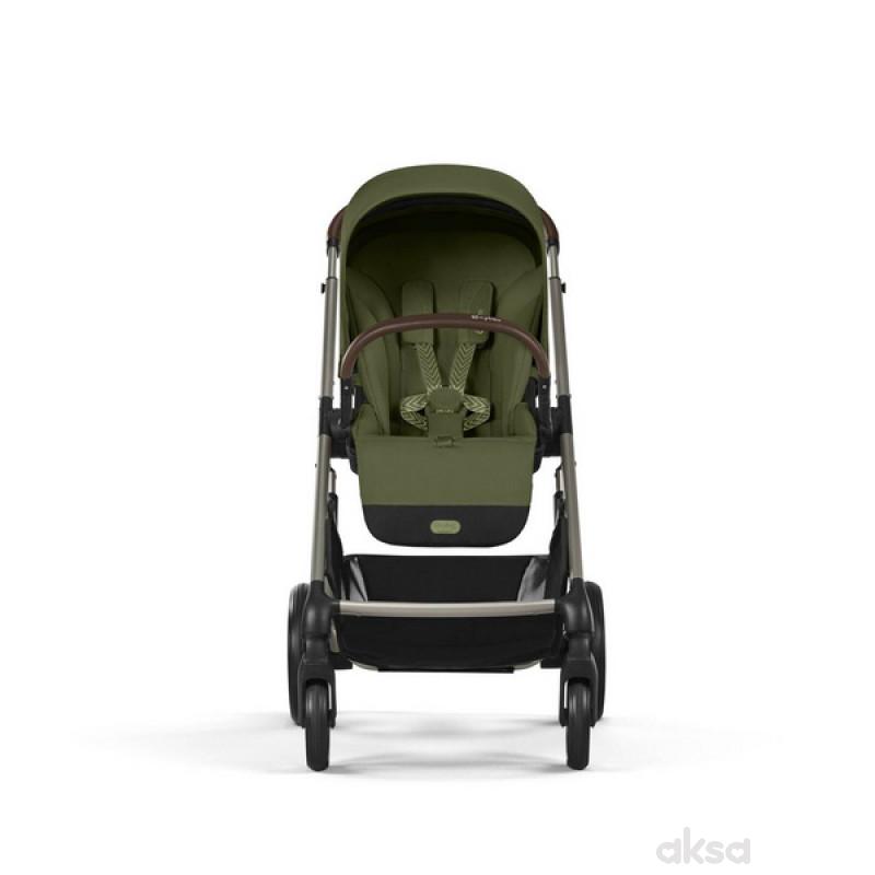 Cybex kolica Balios S Lux, Moss Green (taupe ram) 