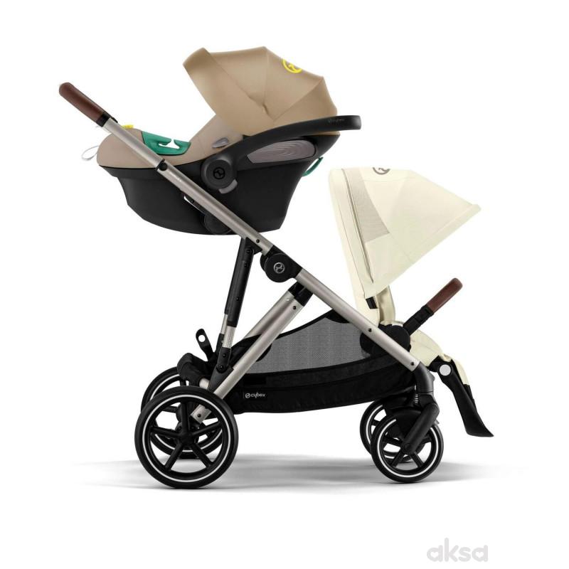 Cybex kolica Gazelle, Seashell Beige (taupe ram) 