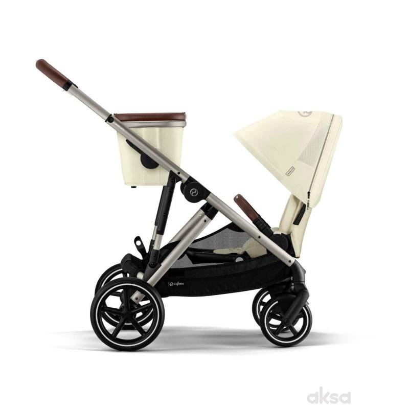 Cybex kolica Gazelle, Seashell Beige (taupe ram) 