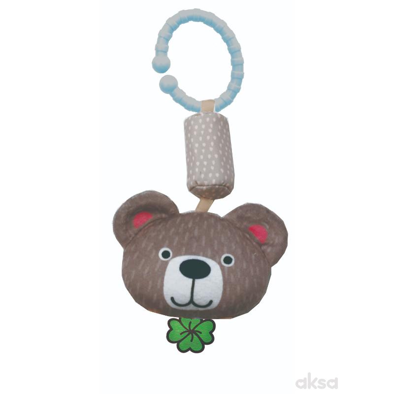 Biba Toys zvečka zvonce, meda