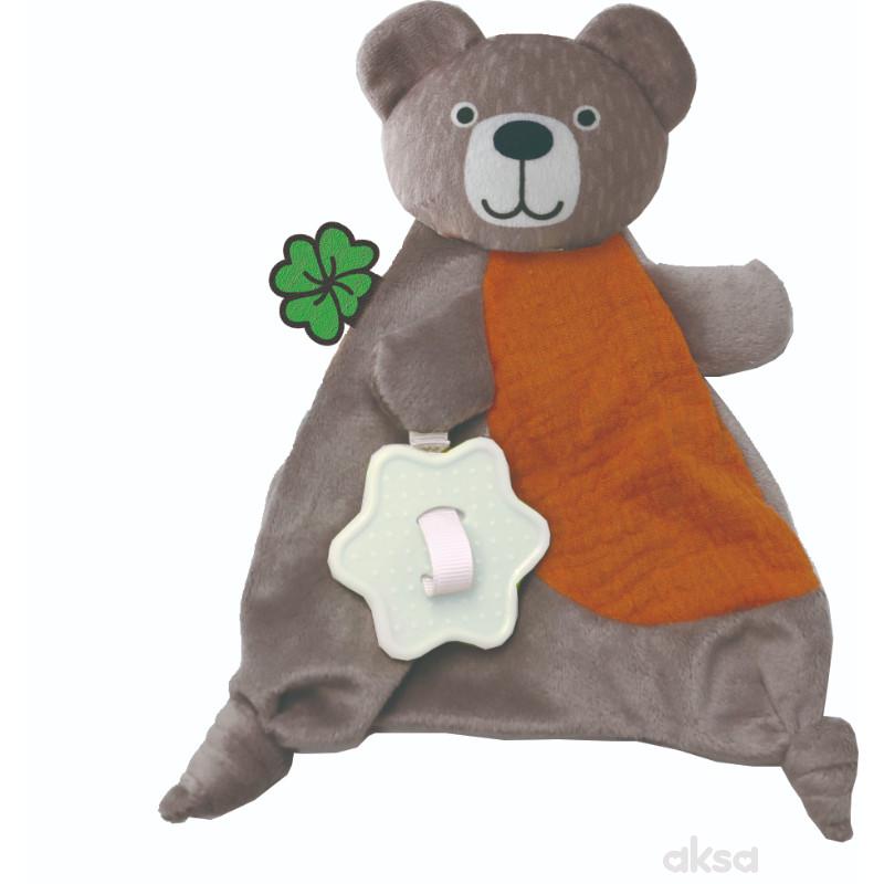Biba Toys umirujuća igračka, meda 