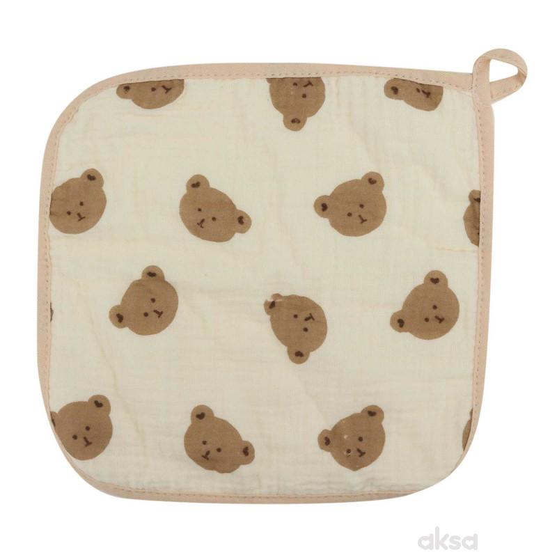 Lillo&Pippo Peškir muslin 25x25cm