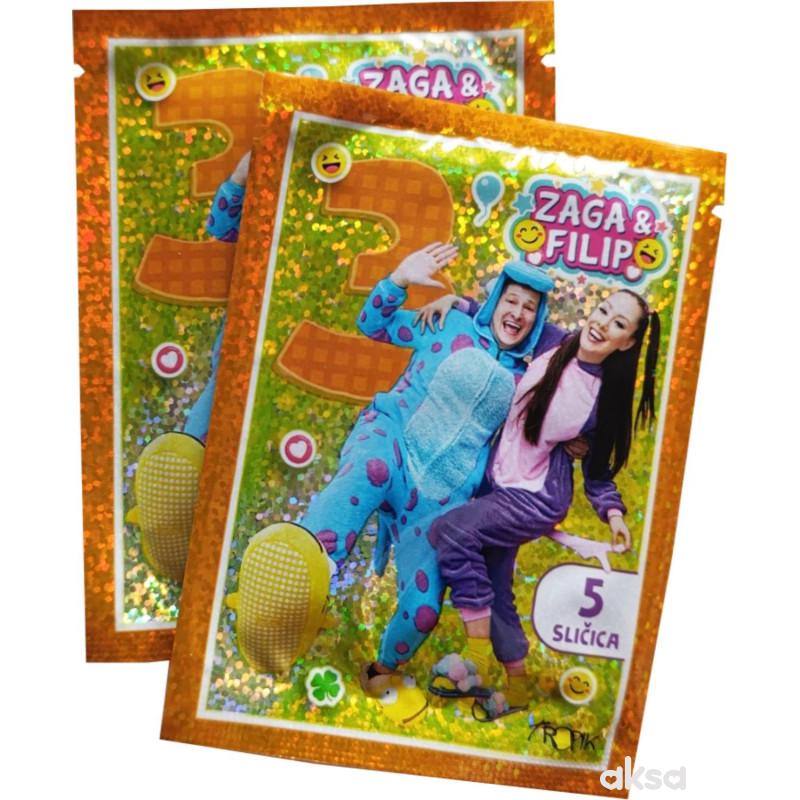 Zaga i Filip kesica sa sličicama 