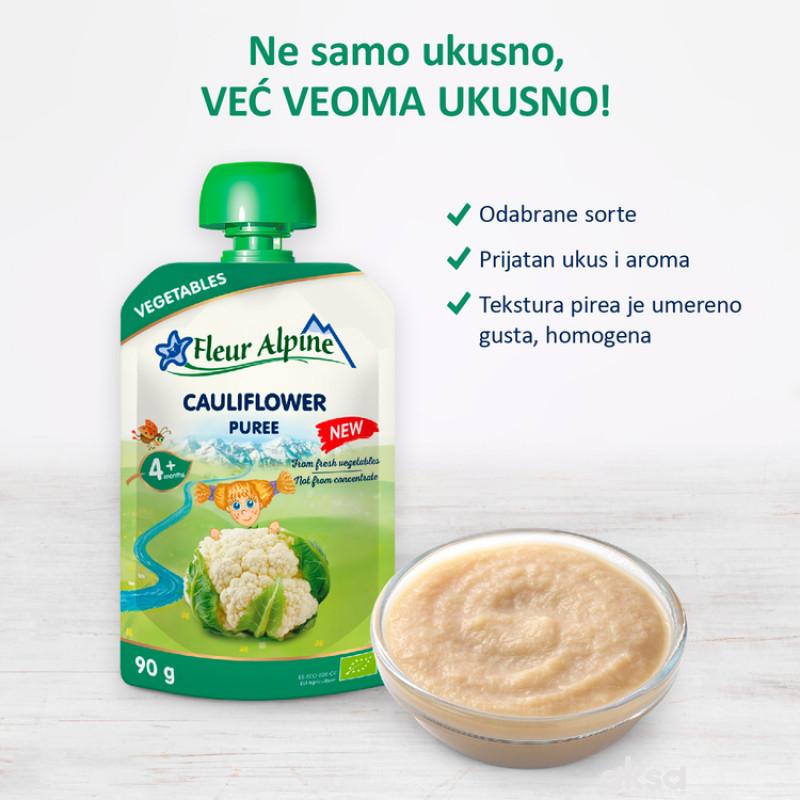 Fleur Alpine organski pire sa karfiolom 90g