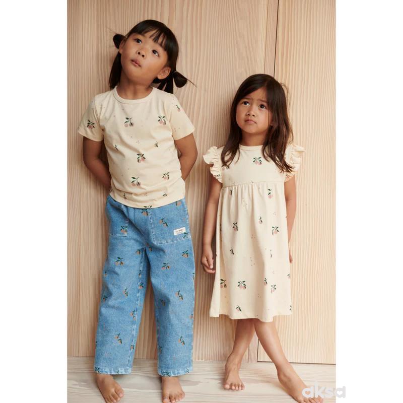 Liewood haljina Neveah,Peach / Sea shell 