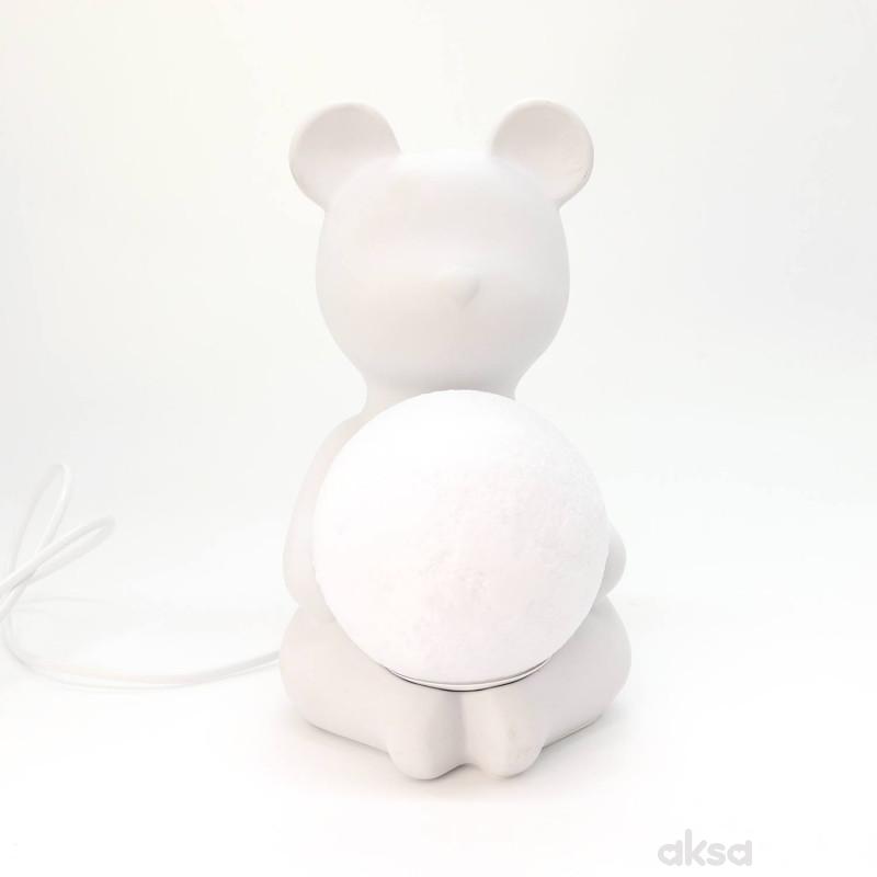 Cute&Cool HOME keramička stona lampa sivi meda