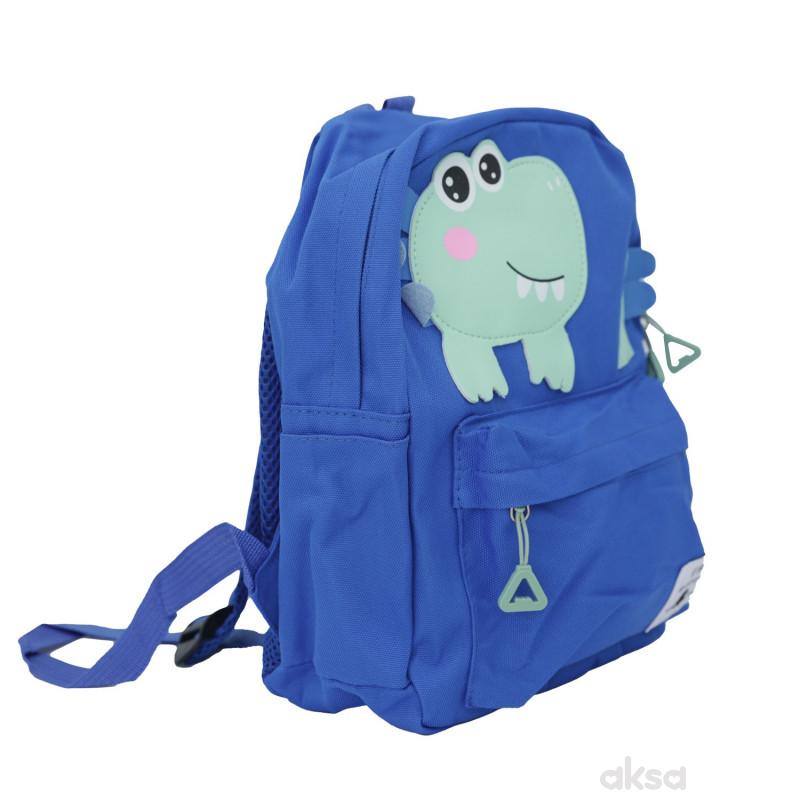 Cute&Cool ranac za decu, dino plavi 