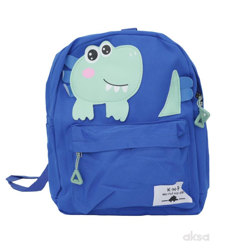 Cute&Cool ranac za decu, dino plavi 