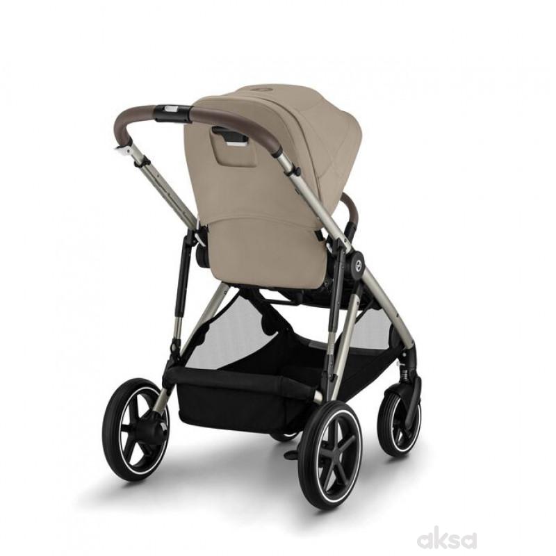 Cybex kolica Gazelle, Almond Beige (taupe ram) 