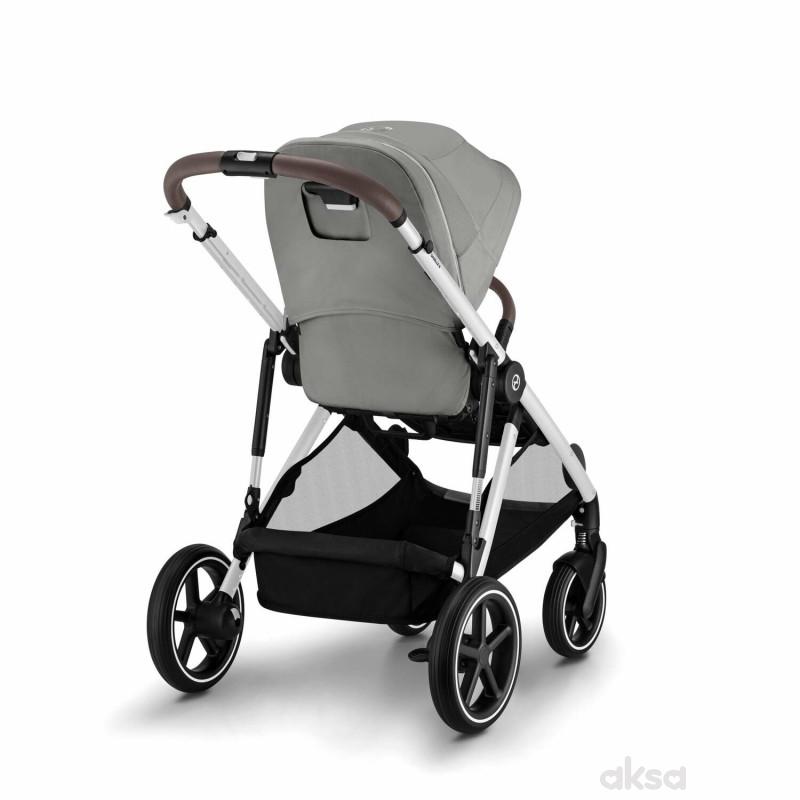 Cybex kolica Gazelle, Stone Grey (silver ram) 