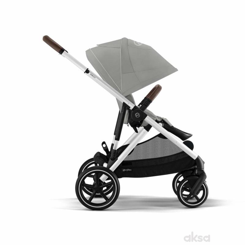 Cybex kolica Gazelle, Stone Grey (silver ram) 