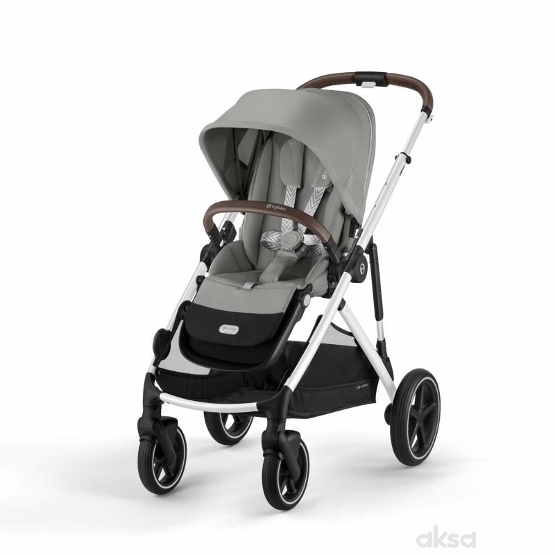 Cybex kolica Gazelle, Stone Grey (silver ram) 