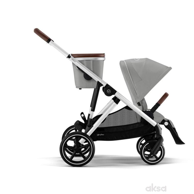Cybex kolica Gazelle, Stone Grey (silver ram)