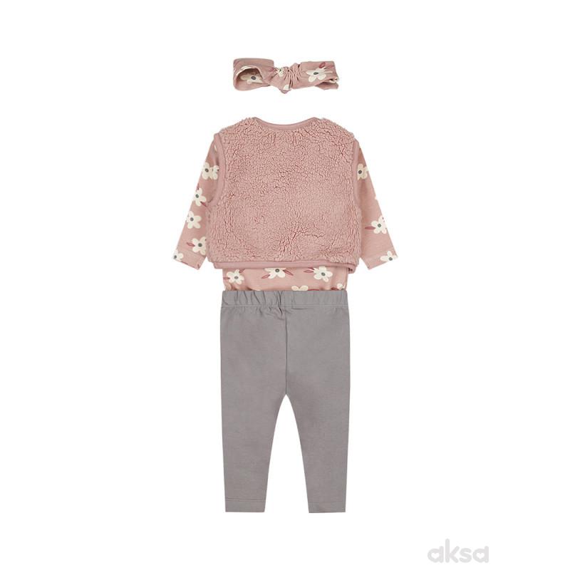 Dirkje komplet 4/1 (majica,prsluk,pant,tr),devojč