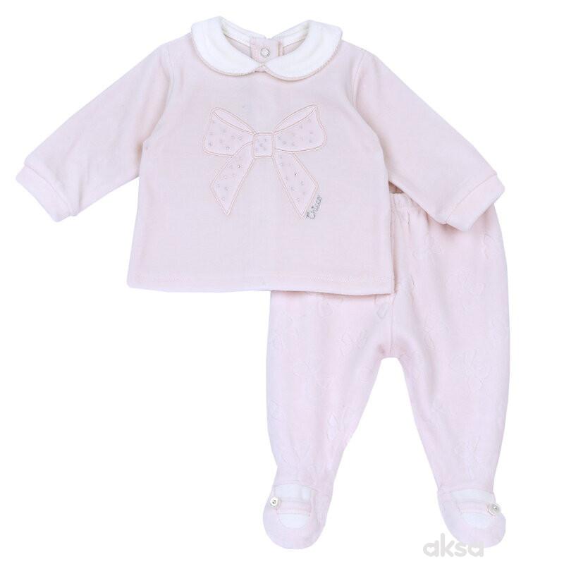 Chicco komplet 2/1 (majica dr,pantalone),devojčice