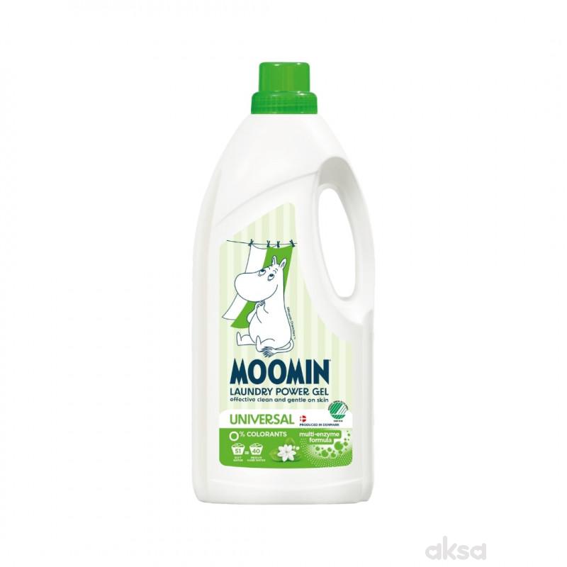Moomin gel za pranje belog i obojenog veša 1800ml