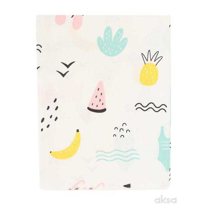Lillo&Pippo muslin pelena, 75x75cm