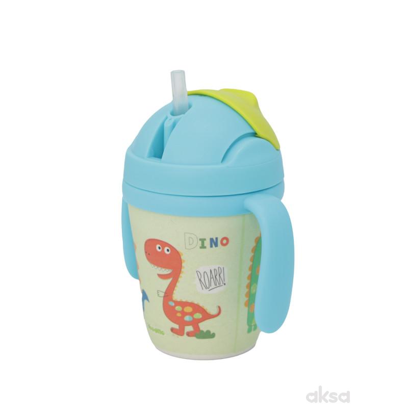 Baby Chef flašica sa slamčicom dino 300ml 