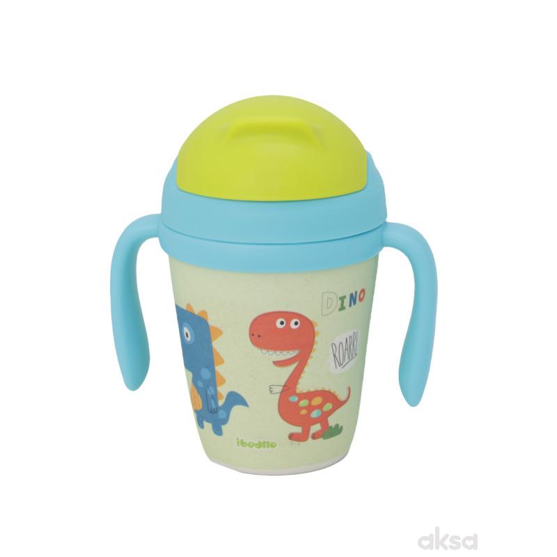 Baby Chef flašica sa slamčicom dino 300ml 
