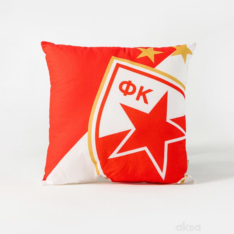 Stefan ukrasni jastuk Crvena Zvezda, 40x40cm 