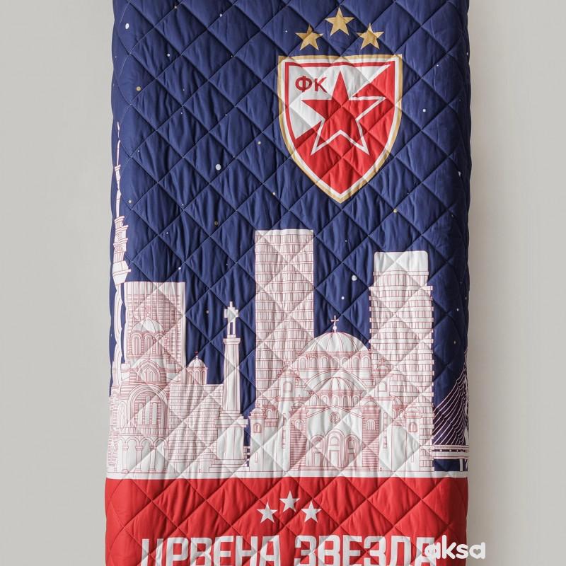 Stefan prekrivač Crvena Zvezda, 140x200cm 