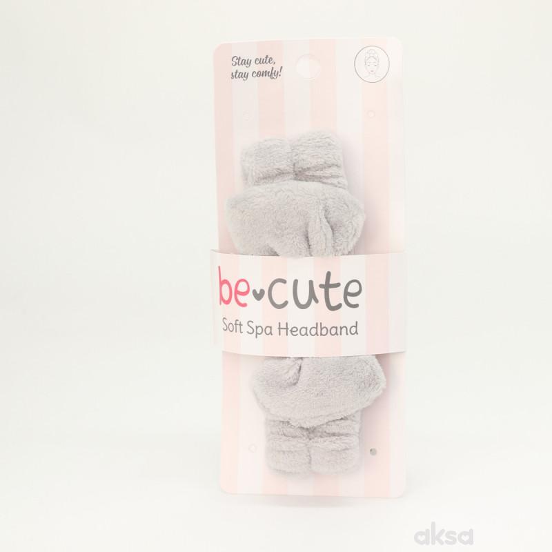 Be Cute Traka za glavu, siva