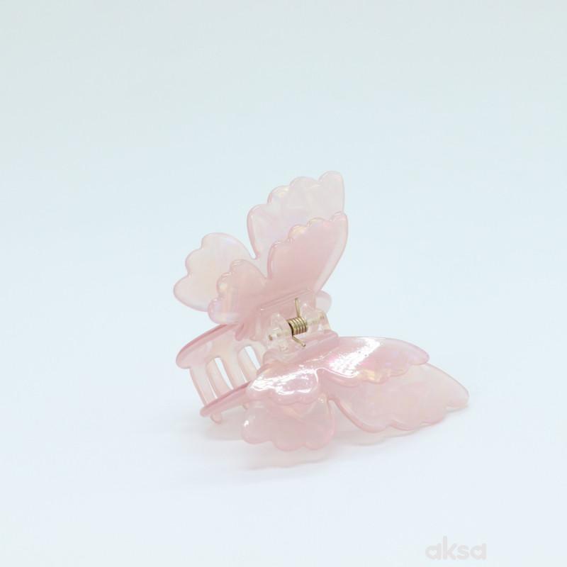 Be Cute šnala za kosu leptirići, pastel boje