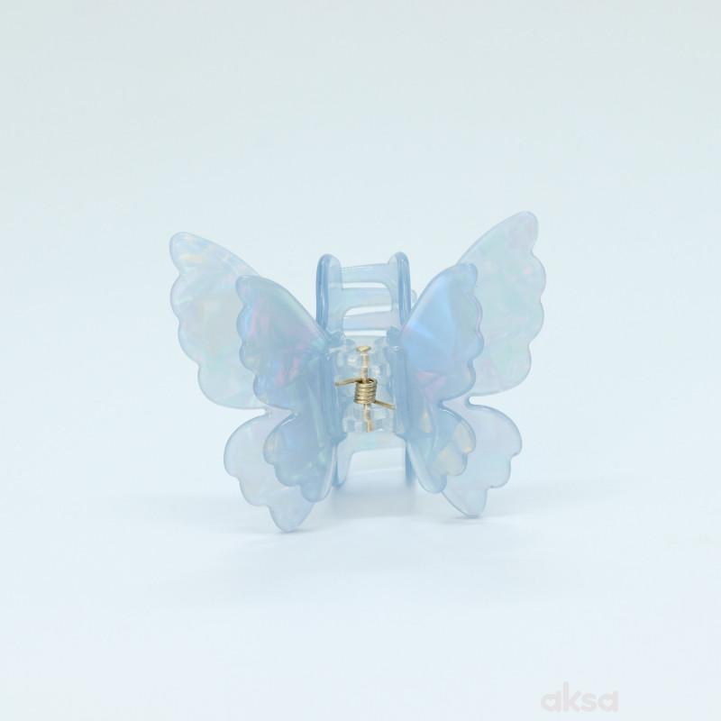 Be Cute šnala za kosu leptirići, pastel boje
