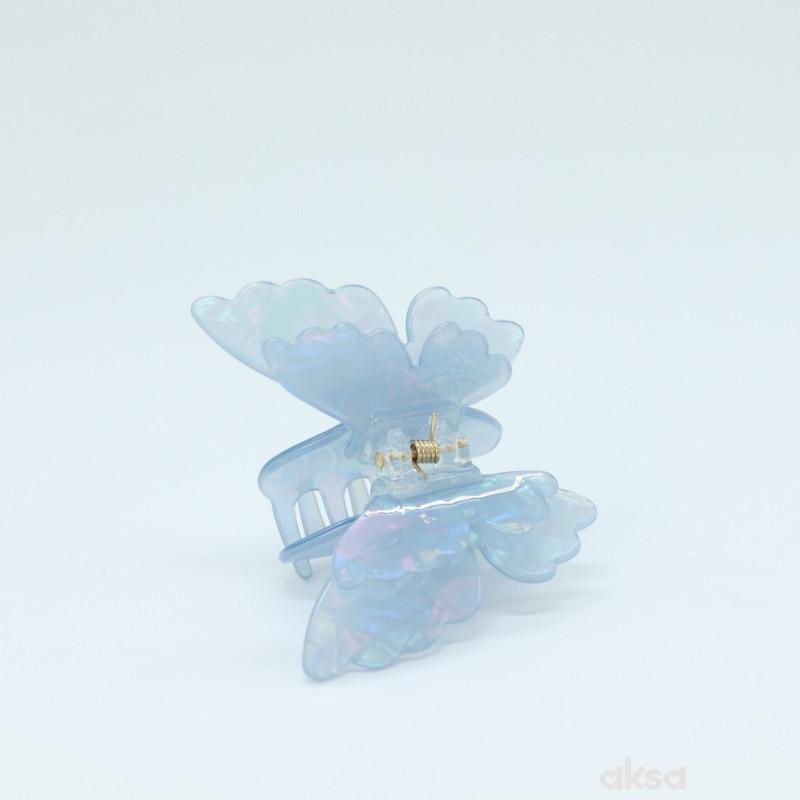 Be Cute šnala za kosu leptirići, pastel boje