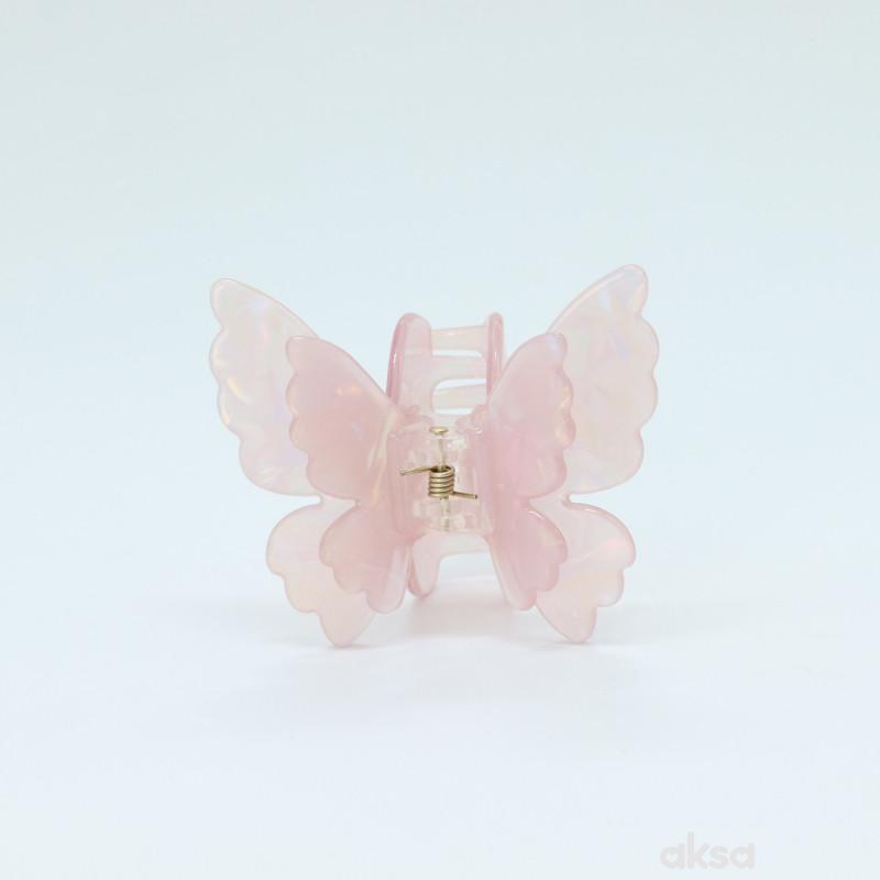 Be Cute šnala za kosu leptirići, pastel boje