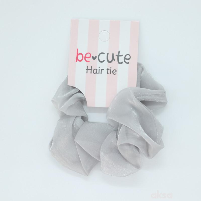 Be Cute Gumica za kosu, siva 