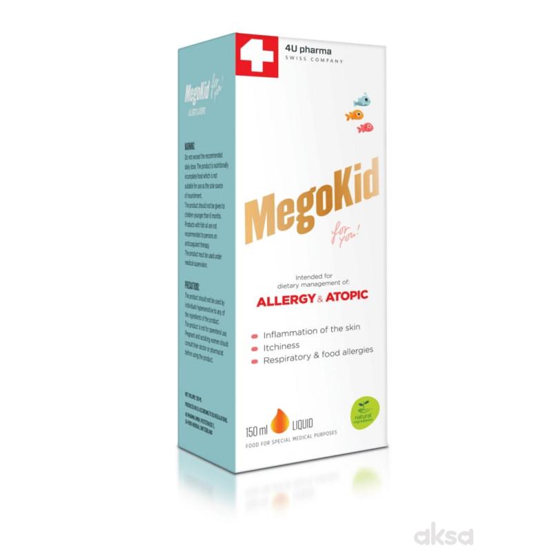 4U Pharma MegoKid allergy&atopic 150ml 