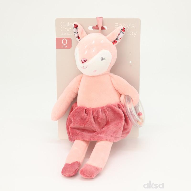 Cute&Cool plišana igračka za kačenje jelen