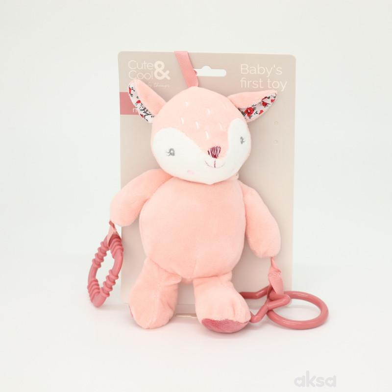 Cute&Cool plišana igračka sa glodalicom jelen
