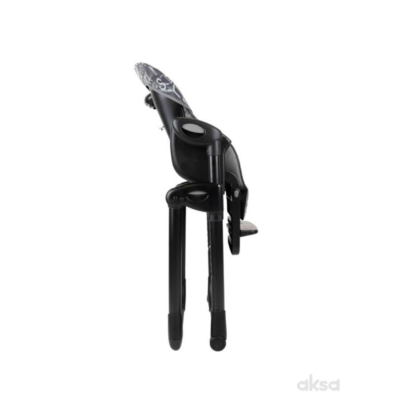 Joie hranilica Mimzy Recline  ABC Charcoal 