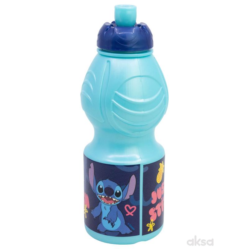 Stor sportska flašica 400ml, Stitch Palms 
