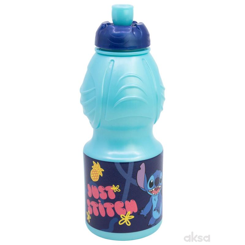 Stor sportska flašica 400ml, Stitch Palms 