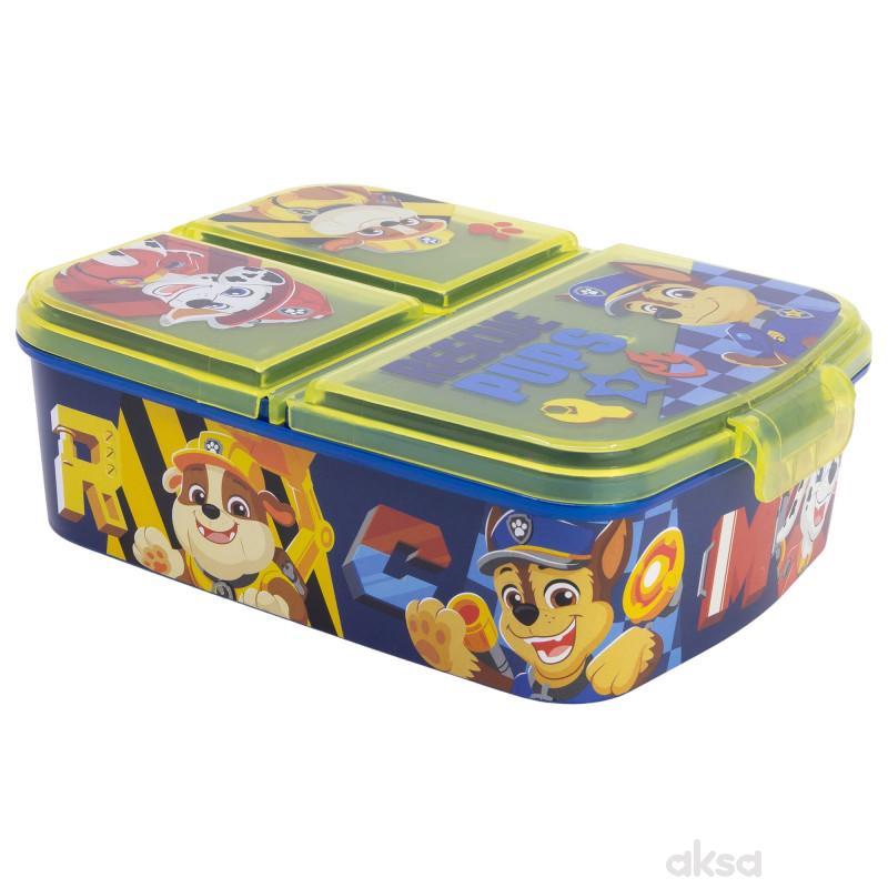 Stor kutija za obrok više pregrada, Paw Patrol 