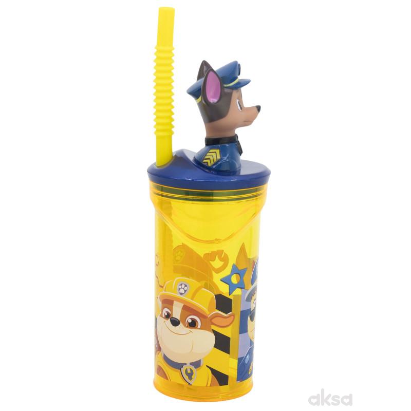 Stor flašica sa 3D figurom 360ml, Paw Patrol 