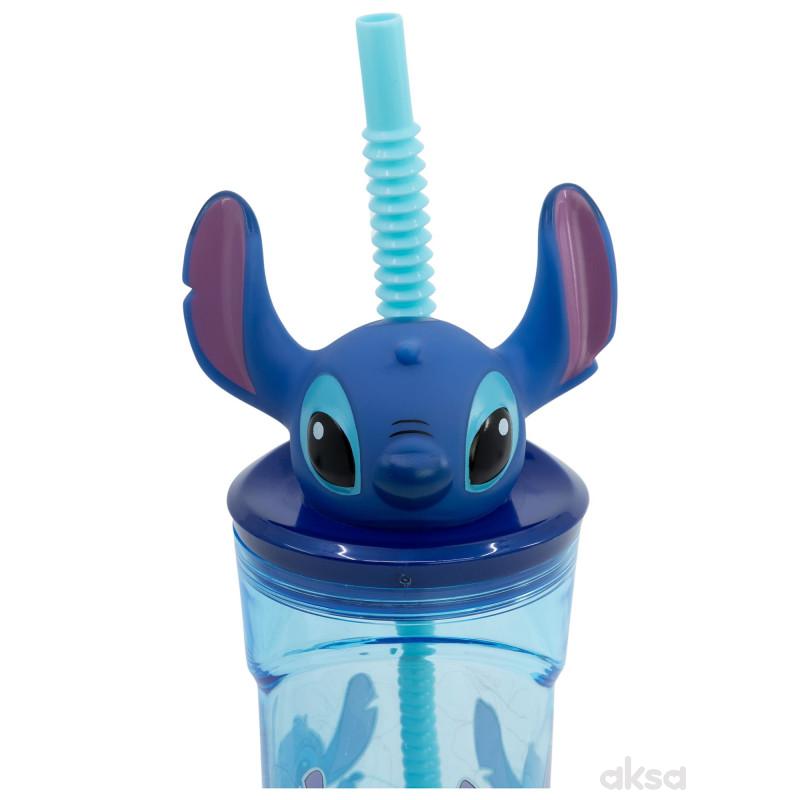 Stor flašica sa 3D figurom 360ml, Stitch 