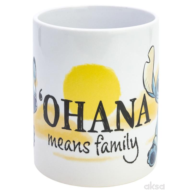 Stor keramička šolja, Stitch & Angel Ohana 
