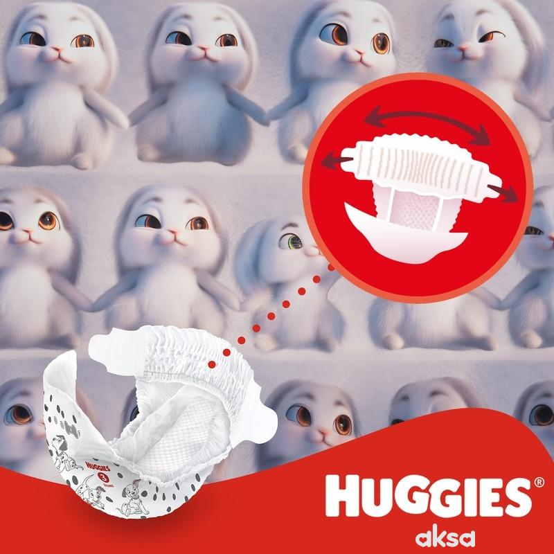 Huggies pelene little movers 3 4-9, 78kom