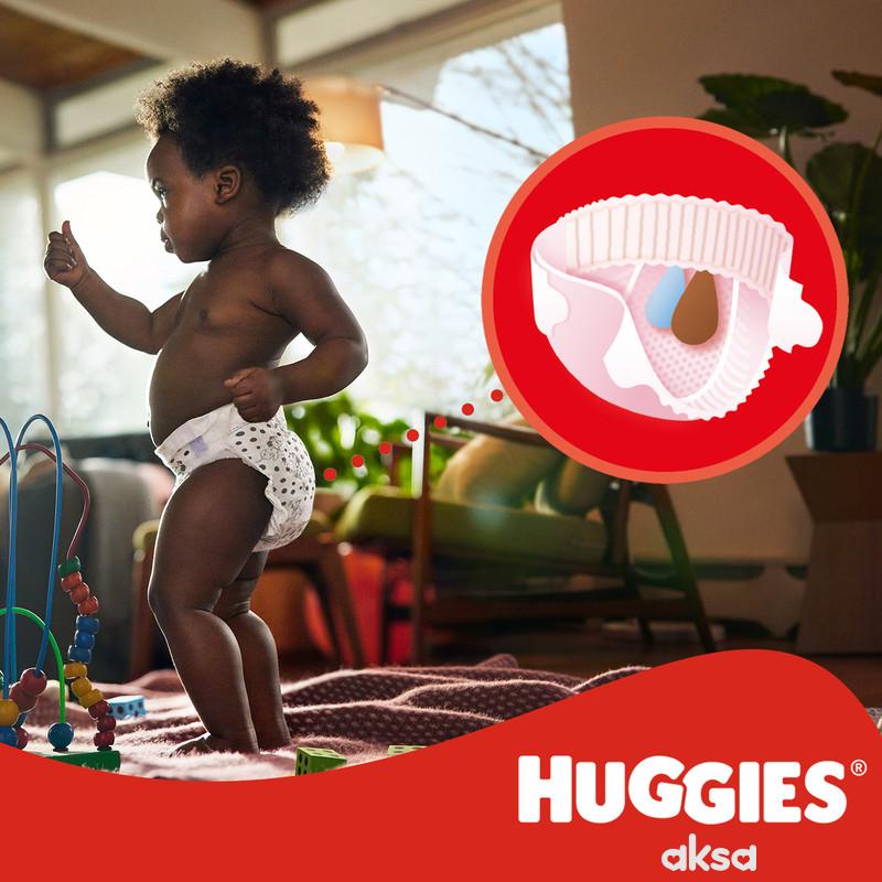Huggies pelene little movers 3 4-9, 78kom