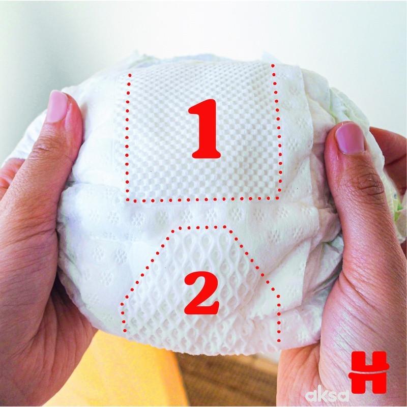 Huggies pelene extra care 2 3-6kg 58kom