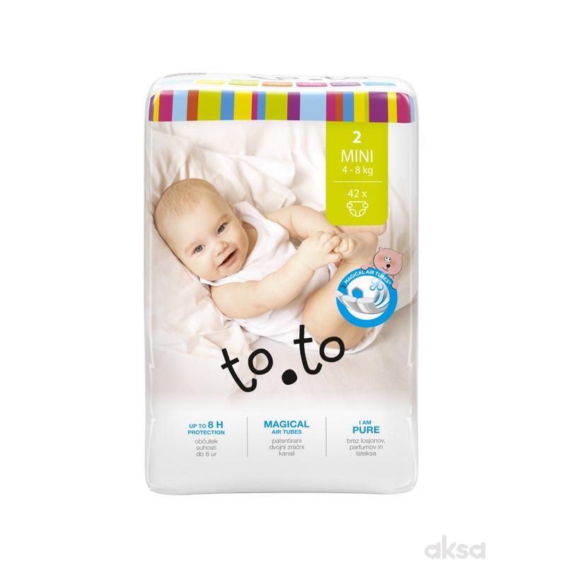 Tosama to.to pelene 2 mini 4-8kg, 42kom 