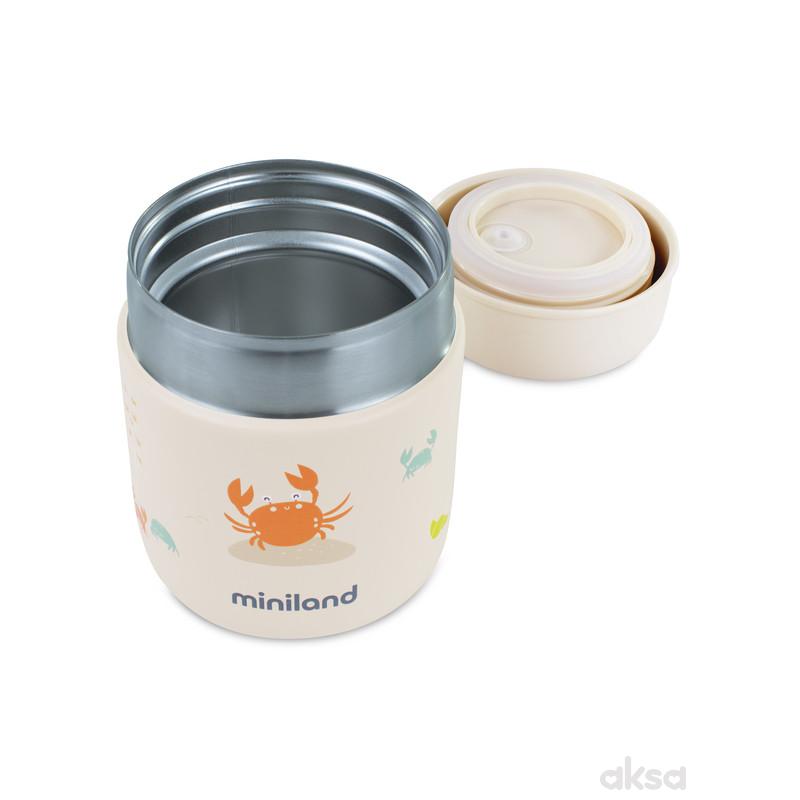 Miniland termos za hranu mini 280ml kraba 