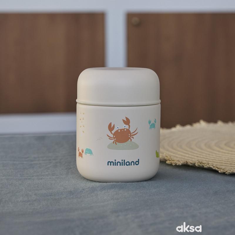Miniland termos za hranu mini 280ml kraba 