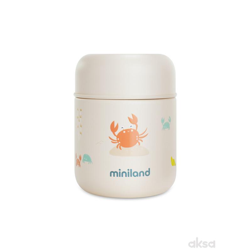 Miniland termos za hranu mini 280ml kraba 