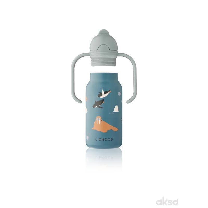 Liewood termos boca 250ml Kimmie,Arctic Sea/Ocean